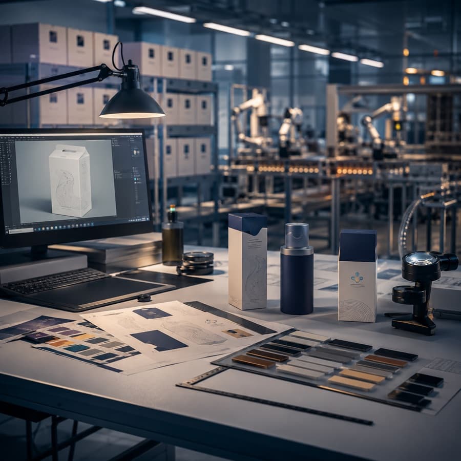 Packaging production facility