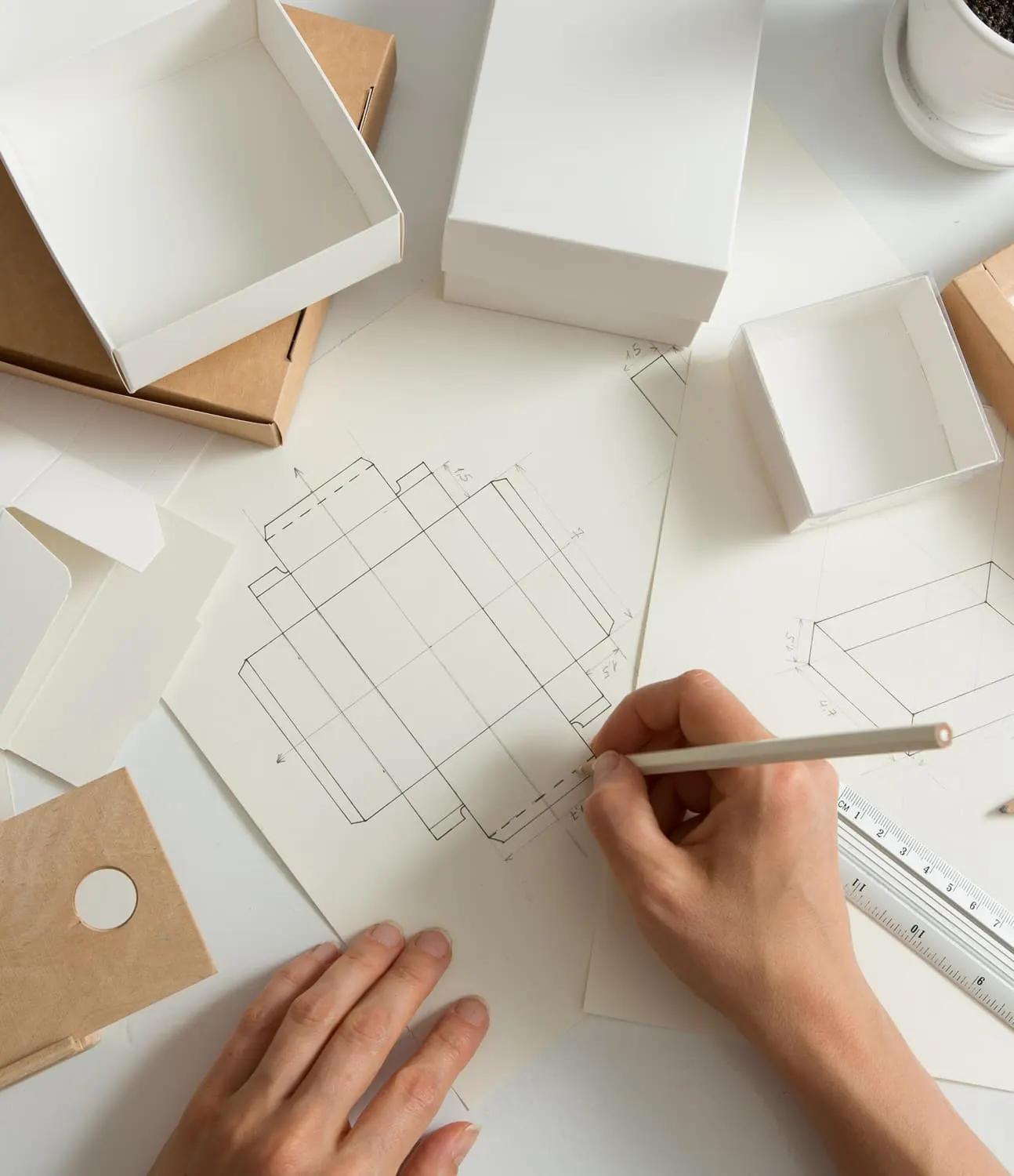 Structural packaging drawing service